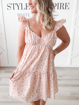 Sally Floral Tiered Mini Dress *FINAL SALE*