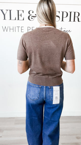 Ginny Short Sleeve Sweater