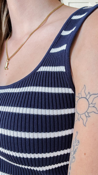 Bellamy Stripe Sweater Tank
