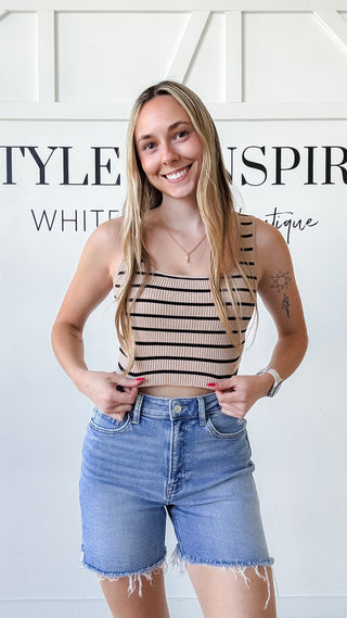 Bellamy Stripe Sweater Tank