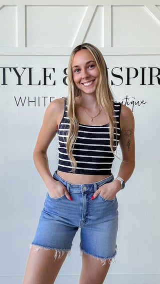 Bellamy Stripe Sweater Tank