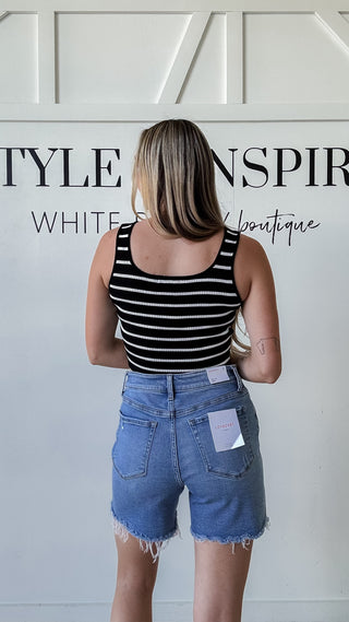 Bellamy Stripe Sweater Tank