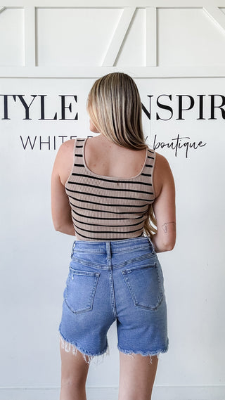 Bellamy Stripe Sweater Tank