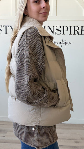 Cecelia Puffer Vest