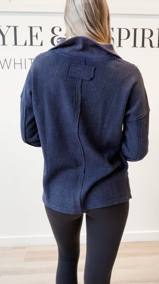 Sharon Washed Thermal Top