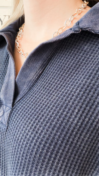 Sharon Washed Thermal Top