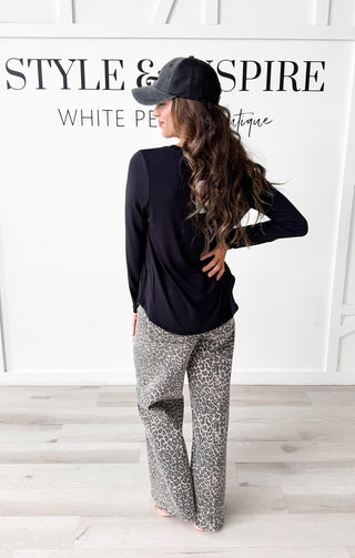Stassia Long Sleeve Top