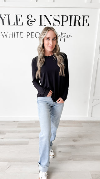 Stassia Long Sleeve Top