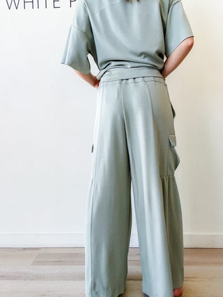Stevie Wide Leg Cargo Pants