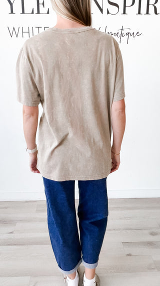 Camo Cowboy Boots Graphic Tee