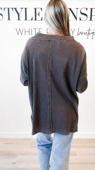 Candice Oversized Top