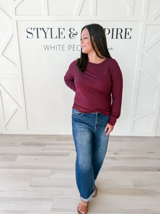 Risen HR Crop Mild Barrel Jeans