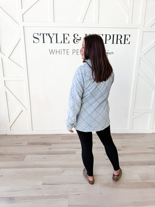 Savannah Quilted Tencel Shacket