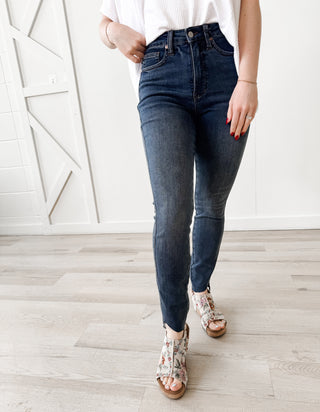 Judy Blue TC Step Hem Skinny Jeans