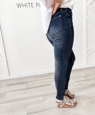 Judy Blue TC Step Hem Skinny Jeans