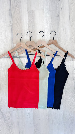 Devon Scalloped Cami