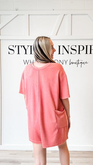 Rennie Half Sleeve Scuba Romper *Final Sale*