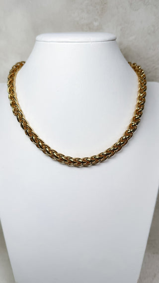 Curved Open Link Statement Necklace *Final Sale*