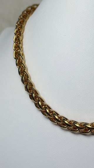 Curved Open Link Statement Necklace *Final Sale*