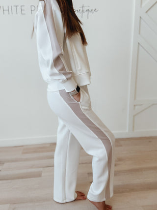 Sammie Scuba Contrast Stripe Joggers