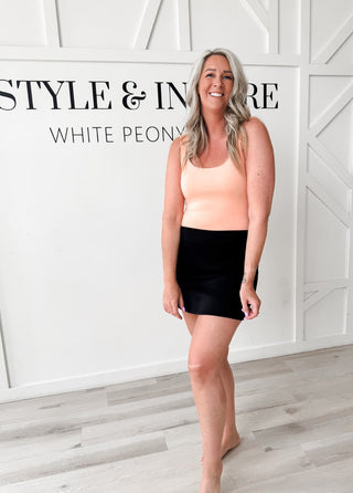 Julietta Double Layered Square Neck Tank