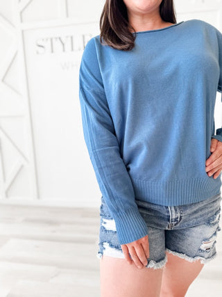 Monique Boat Neck Pullover Sweater