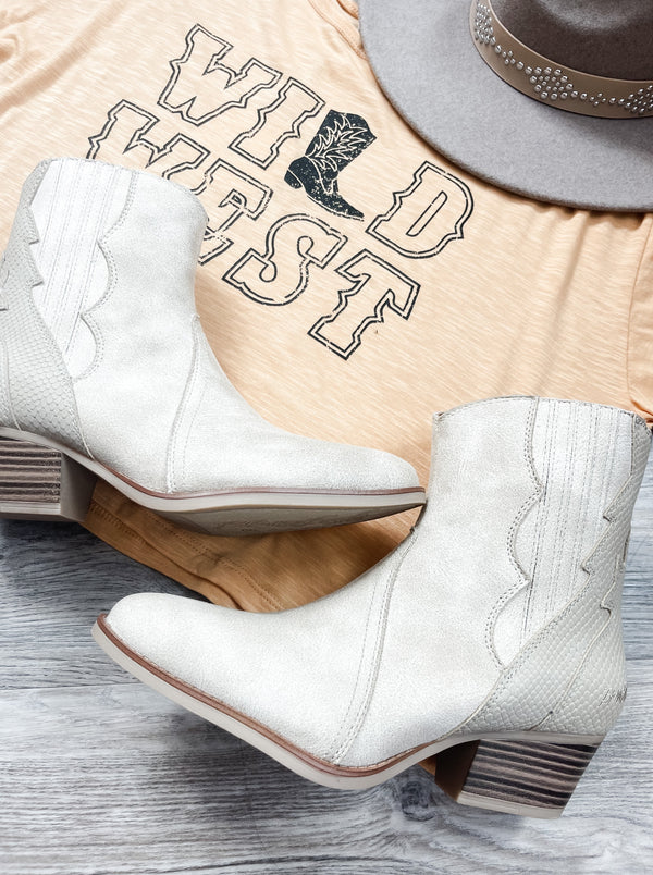 Spangle Side Zip Boots
