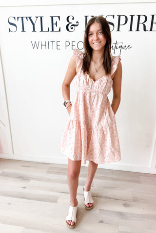 Sally Floral Tiered Mini Dress *FINAL SALE*