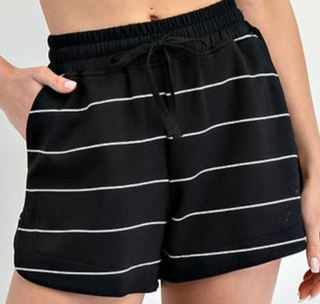 Lois Scuba Stripe Tulip Shorts