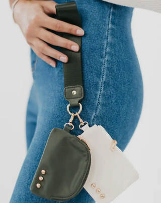 Dolly Dual Pouch Wristlet. *Final Sale*