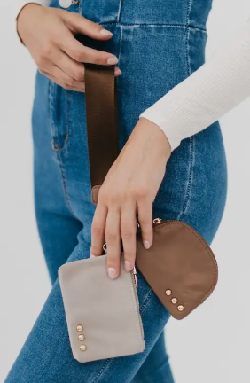 Dolly Dual Pouch Wristlet. *Final Sale*