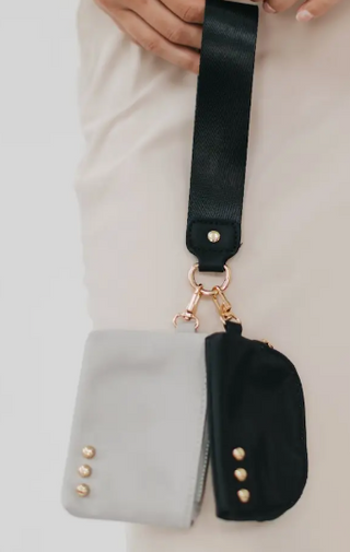 Dolly Dual Pouch Wristlet. *Final Sale*