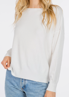 Monique Boat Neck Pullover Sweater