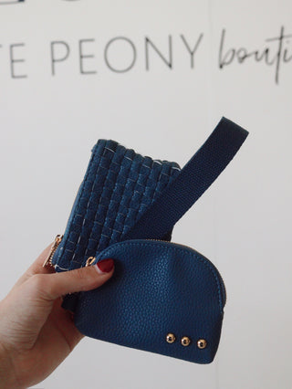 Wonderlust Dual Pouch Wristlet. *Final Sale*