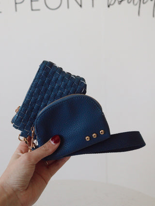 Wonderlust Dual Pouch Wristlet. *Final Sale*