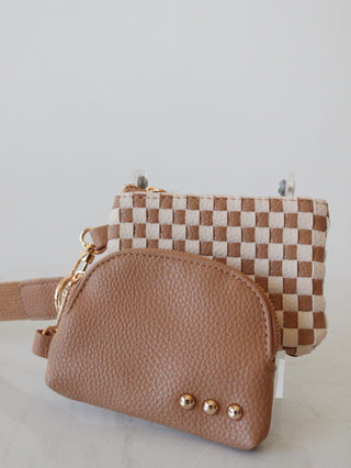 Wonderlust Dual Pouch Wristlet. *Final Sale*