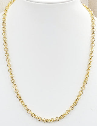 Round Open Link Necklace. *Final Sale*