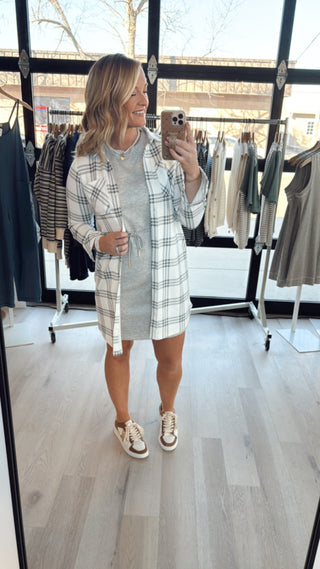 Leslie Button Up Dress