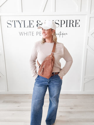 Nikki Dual Compartment Sling Bag
