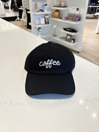 Coffee Embroidered Baseball Cap