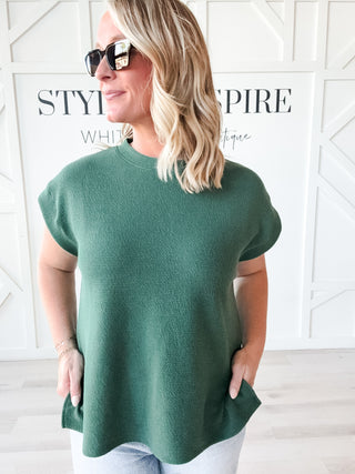 Tawna Cloudy Knit Sleeveless Top