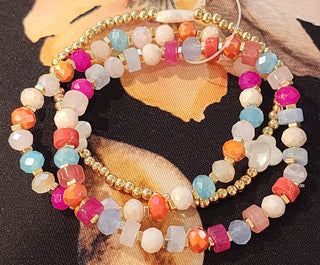 Sunset Bloom Bracelet Set. *Final Sale*