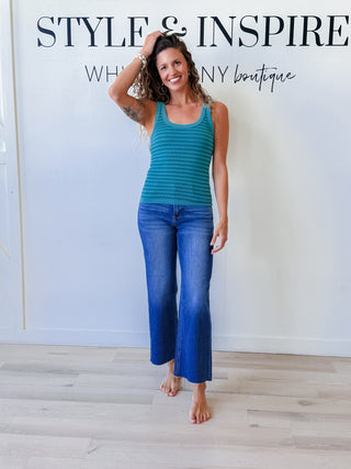 NikiBiki Reversible Stripe Tank