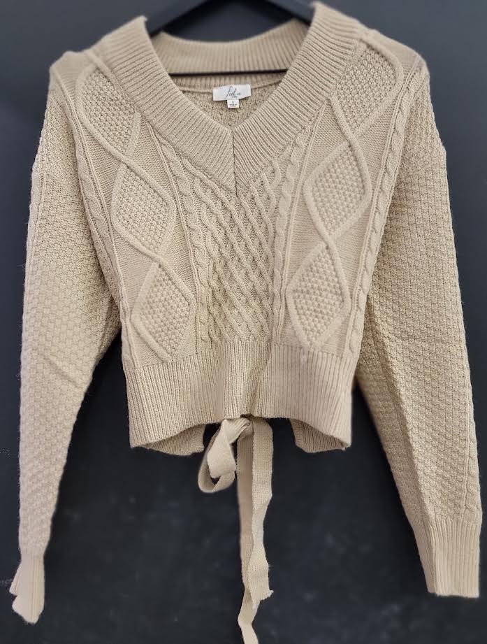 Cassidy Tie Back Sweater