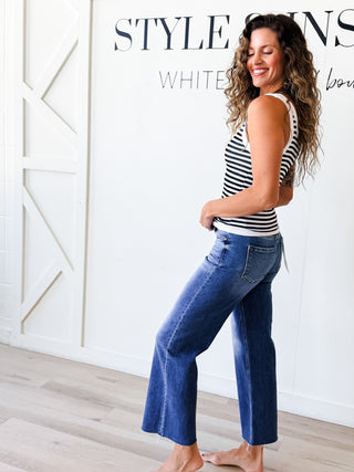 NikiBiki Reversible Stripe Tank