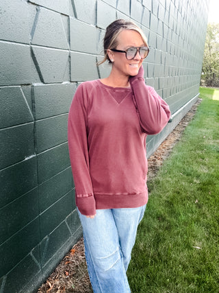 Holly French Terry Sweatshirt