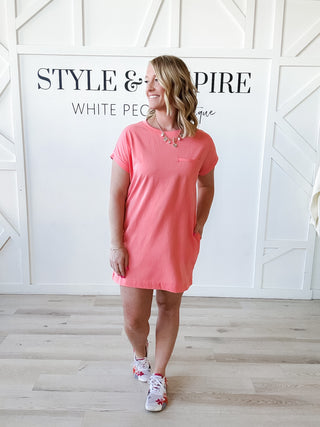 Cynthia Cotton T-Shirt Dress