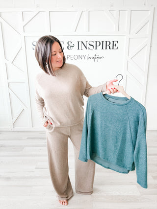 Dori Raglan Dolman Long Sleeve Top