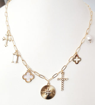 Cross Charm Necklace *Final Sale*