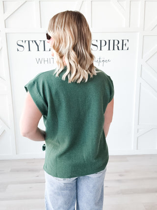 Tawna Cloudy Knit Sleeveless Top